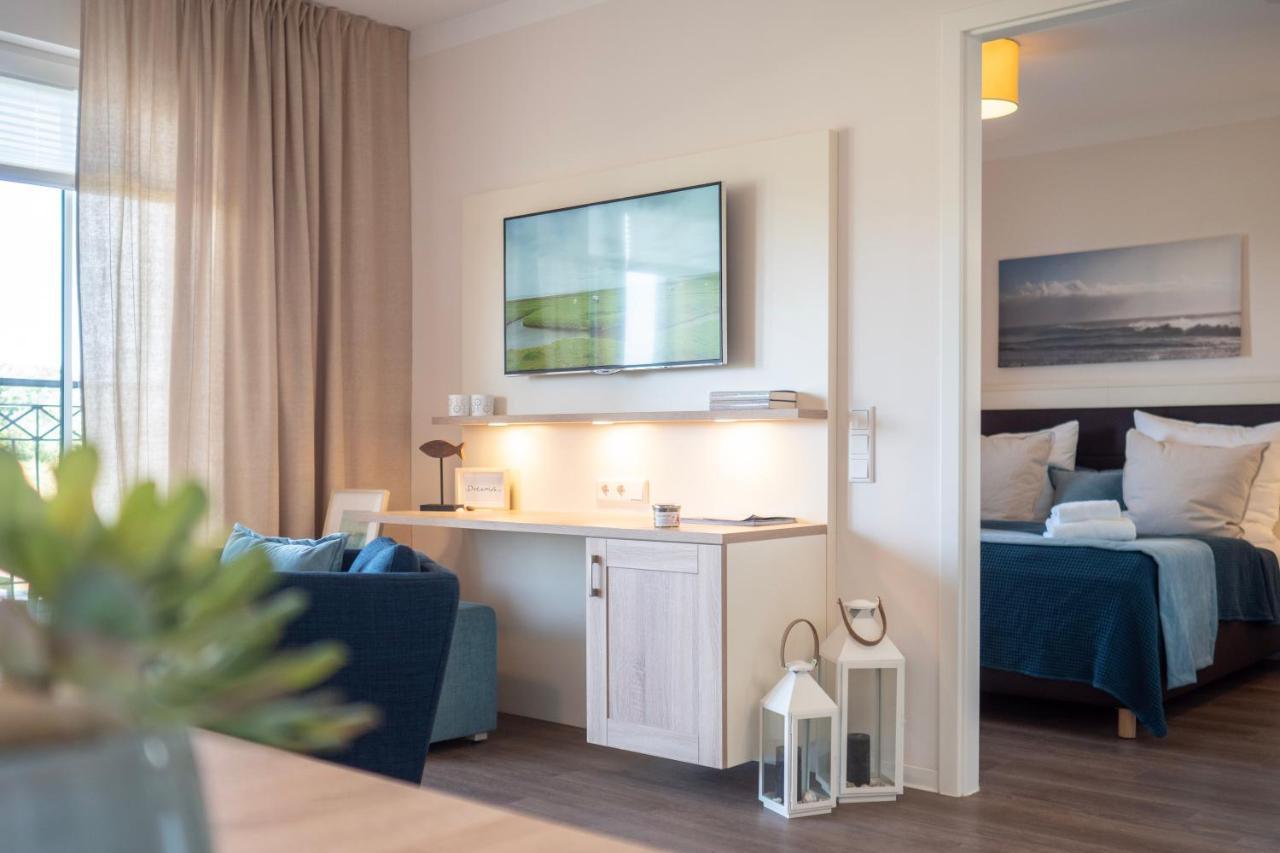 Aparthotel Waterkant Suites 2-Raum Fewo Am Meer Mit Spa Börgerende-Rethwisch Esterno foto